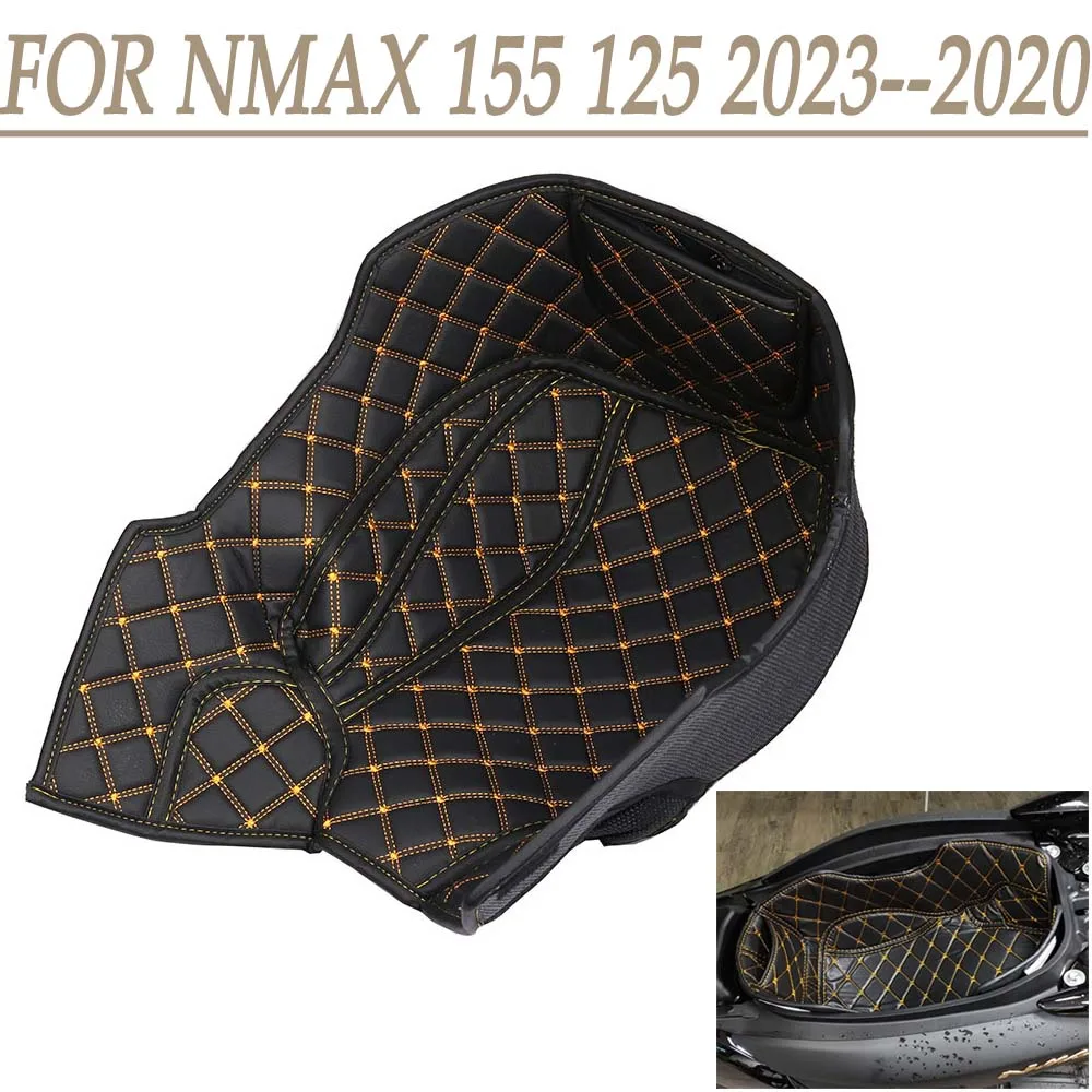 Motorcycle Trunk Pad Motorcycle Trunk Protector Motorcycle Trunk Liner NMAX 155 125 Motorcycle Trunk Cargo Liner Protector Seat Pad Storage for YAMAHA NMAX125 NMAX155