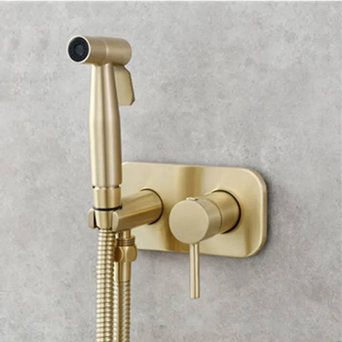 Description Picture 6 of itemstainless steel Toilet Bidet Spray Handheld Bidets Diaper Set Hot Cold Black Shower Set Shattaf Sprayer Jet Douche Kit Portable