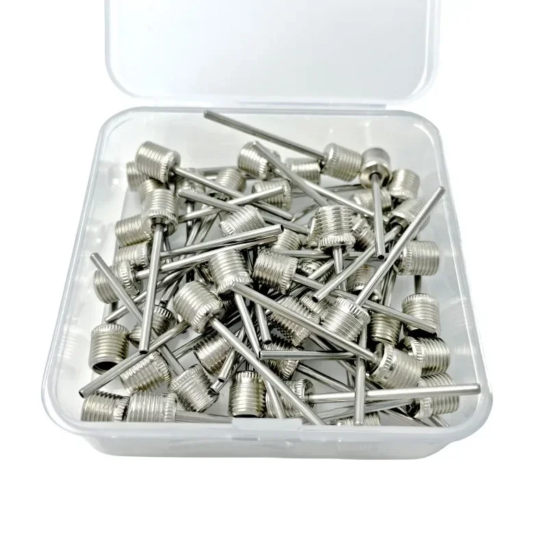 Sports Ball Standard Inflating Kit Ball Air Pump Needles for Soccer Balls Basketballs Volleyballs Footballs 50pcs ball inflating pump ball inflating needle sport ball inflating pump