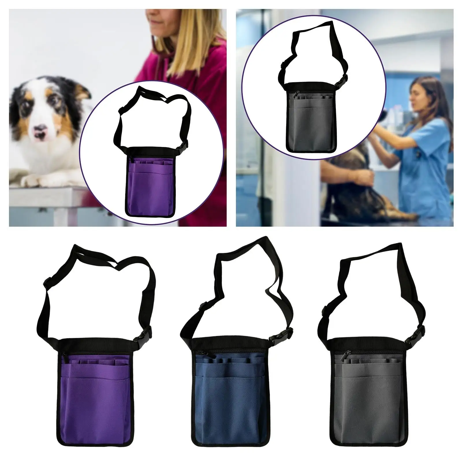 Nurse Fanny Pack Nurses Pouch Waist Bag Utility Nurse Pack Pockets Nurse Organizer Belt Waist Bag Pouch for Care Kits Tool