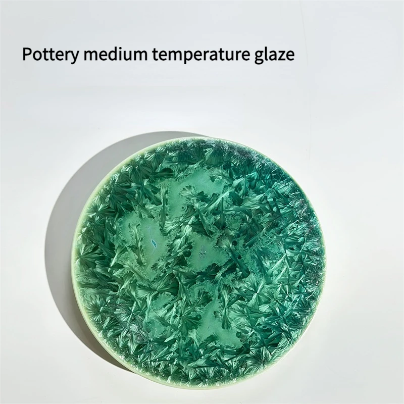 Pottery Ice Crystallization Glaze Medium Temperature Art Supplies