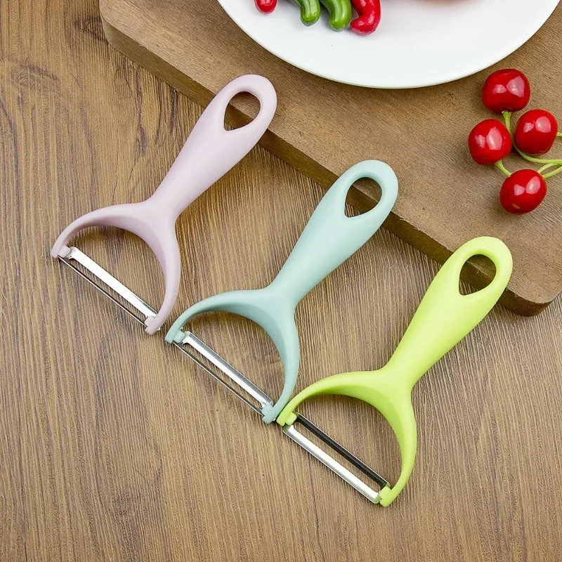 

PP Handle Paring Knife Household Fruit and Melon Planer Multi-functional Creative Melon Planer Sharp Shaving Knife