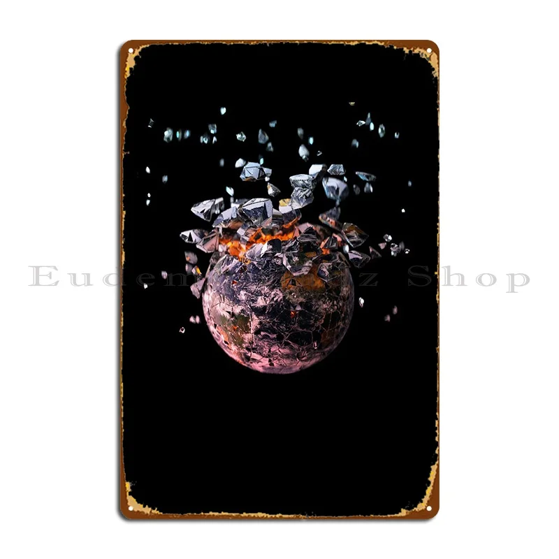 

Planet Metal Plaque Printing Club Vintage Printing Wall Cave Tin Sign Poster
