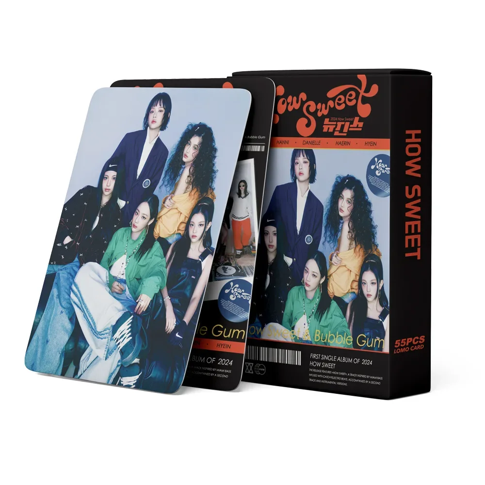 【お試し価格！】 New Photo Group Girls New Kpop 55pcs/set Album SWEET HOW アイドル