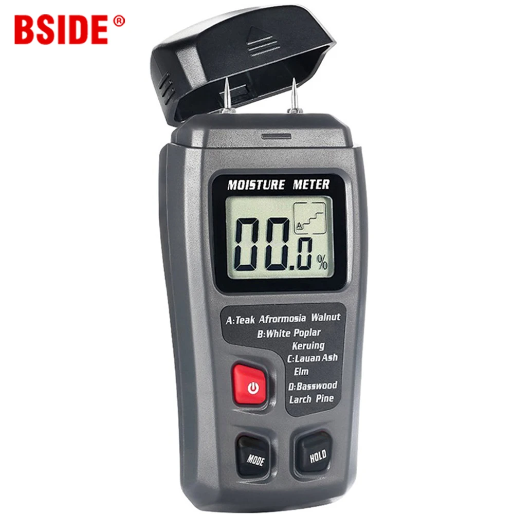 Wood Digital Moisture Meter LCD Display Damp Tester Timber Plaster Sensor Tool Wood Digital Moisture Meter LCD Display Damp Tester Timber Plaster Sensor Tool