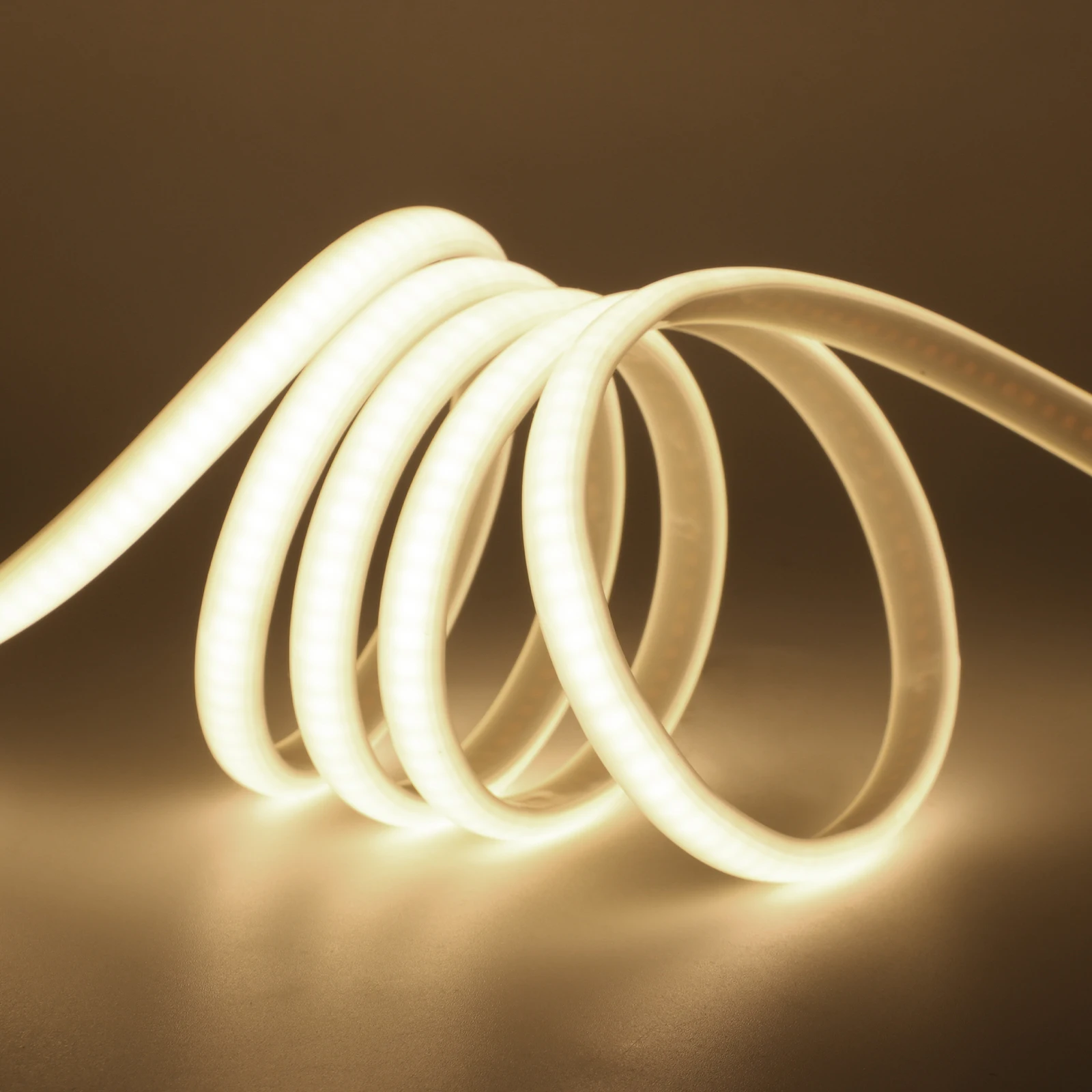 Description Picture 4 of itemAC 220V COB LED Strip Waterproof 288LEDs/M With EU/UK Switch Plug Home Garden Kitchen Room Decor Flexible Ribbon Tape Neon Light