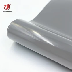 Premium Permanent Adhesive Vinyl Sheet for Crafting and Decor - Outdoor Use, 30x25cm/100cm (Light Gray)