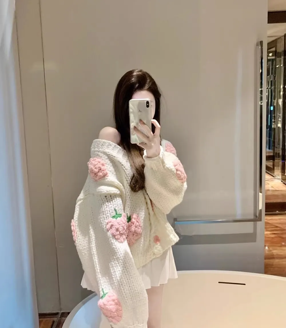 Knitted Cardigan Image 5