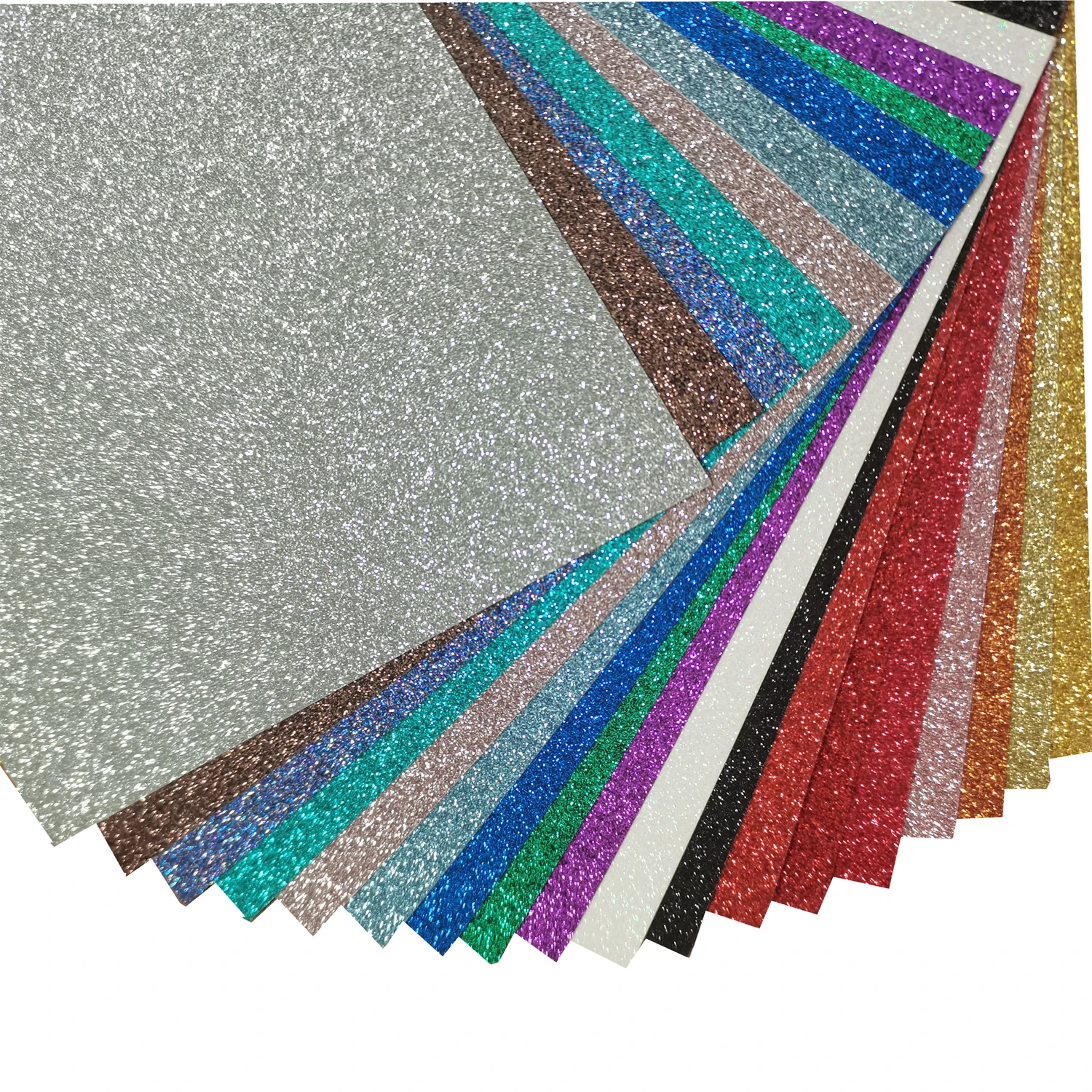 Glitter Cardstock Paper,30 Sheets, Sparkle Shinny Craft Sheets , Multi Color Rainbow Glitter Cardstock, Premium A4 Glitter Paper ,300 gsm, DIY Party