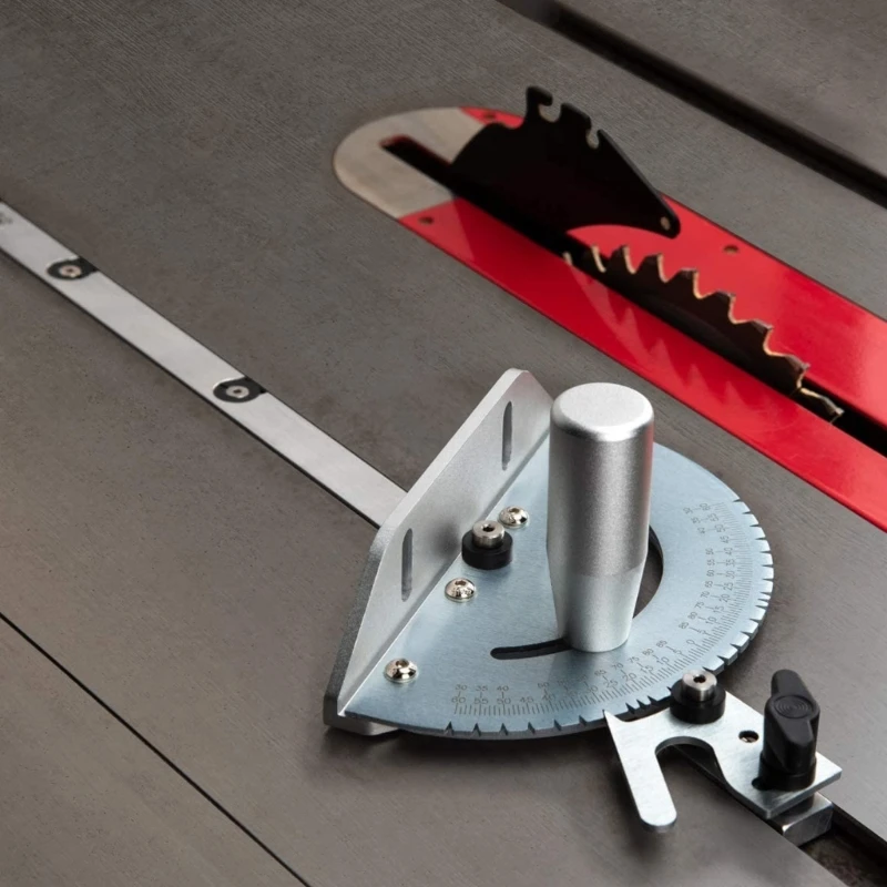 PrecisionsMiterGaugewithaStandardSlotTableSawMiterGaugeHigh