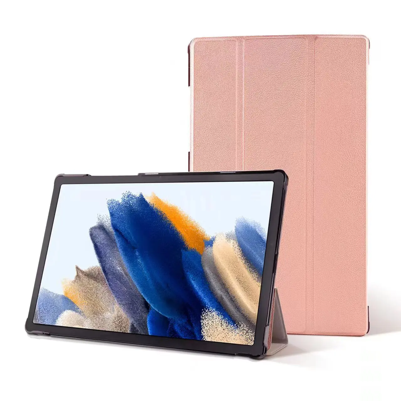 Premium Smart Tablet Case - PU Leather Stand, Shockproof Protective Cover, Hard Back Design, 11 & 8.7