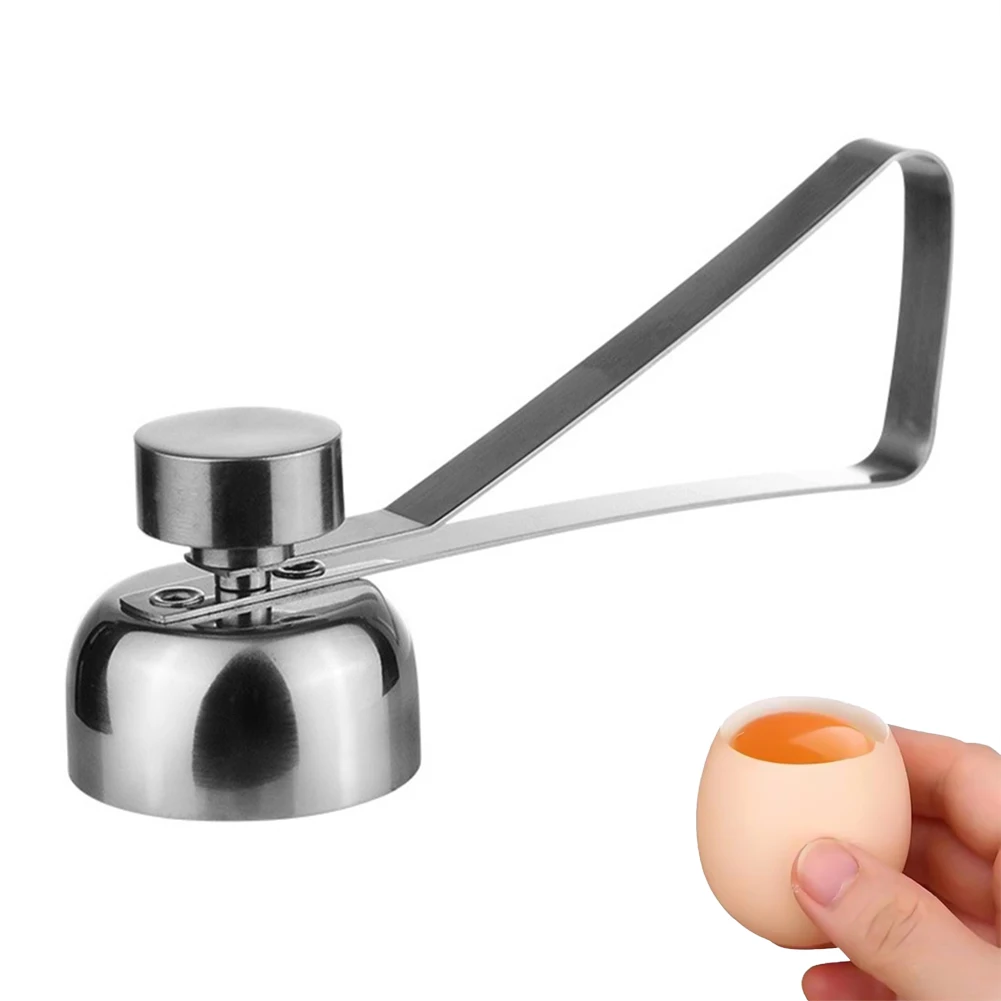 Egg Cutters Egg Slicer Kitchen Opener Tool Cracker Remover Shells Separator For Hard Soft Boiled Eggs 1Pcs egg shell opener egg slicer egg opener egg shell scissors egg piercer