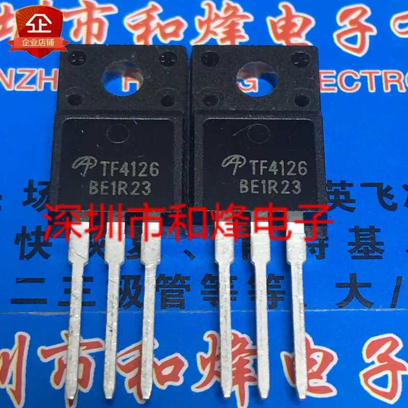 

Оригинальный 6 шт./партия TF4126 AOTF4126 TO-220F 100V 27A