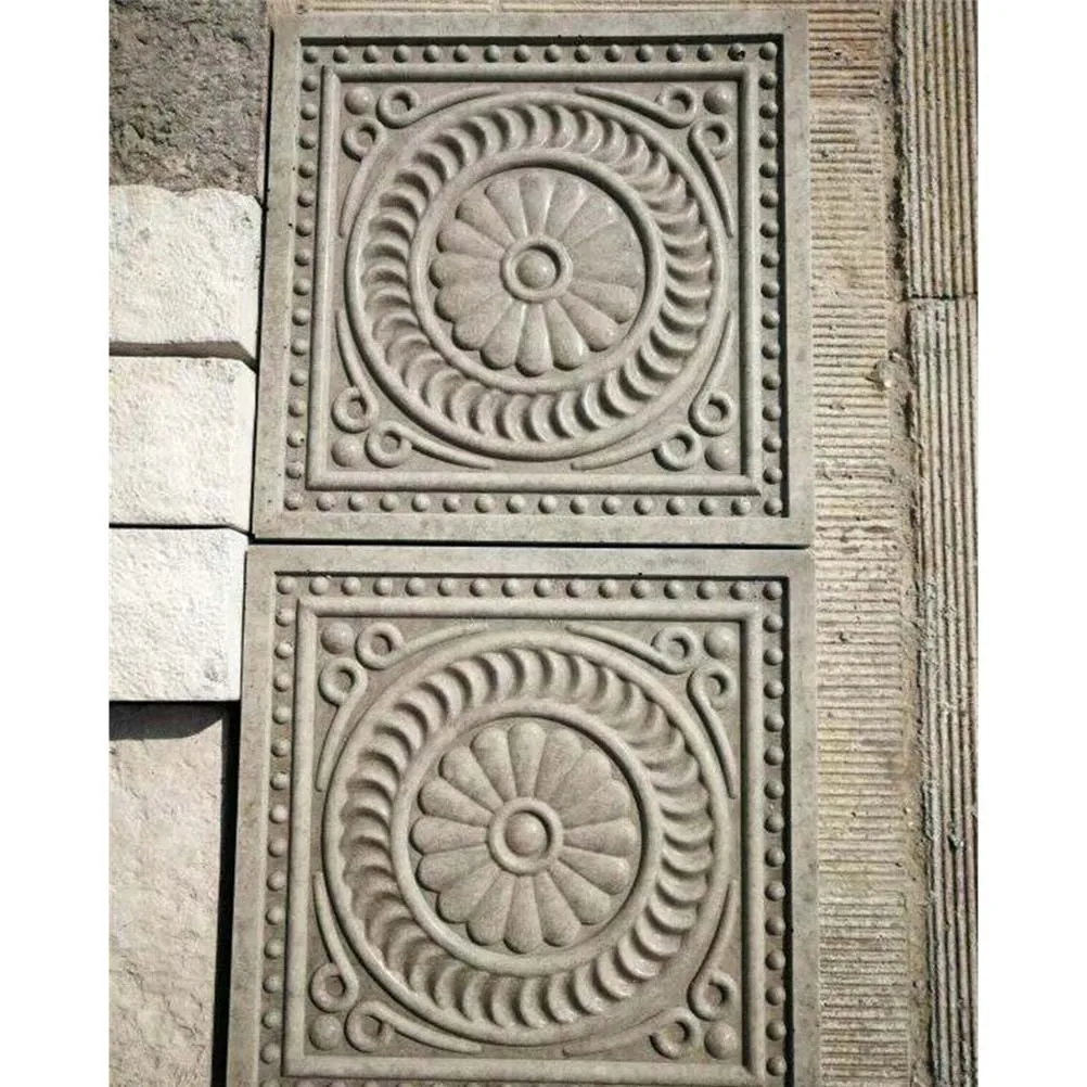 Ziegelform, 32 x 32 x 6 cm, Beton-Trittstein-Formen, wiederverwendbar, Garten-Wege-Hersteller, DIY-Befriedungsform für Hof, Terrasse, Rasenstein