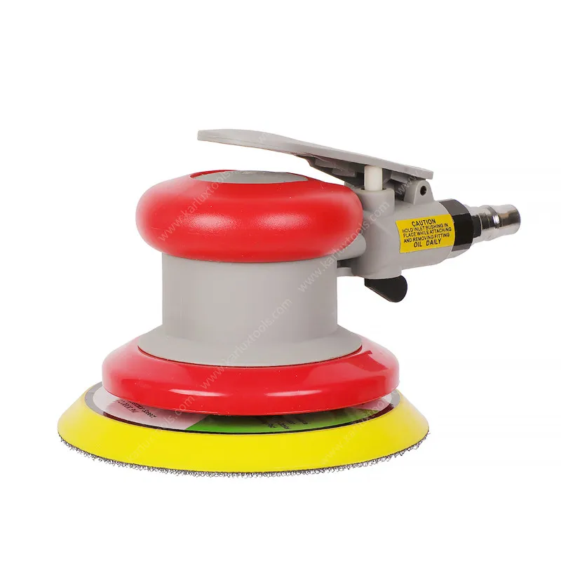 5 Inch(125mm) Air Sander Non Vacuum Orbital Polisher Pneumatic Grinder Eccentric Grinding Machine Sanding Polishing Waxing Tools 125mm brush motor cordless orbital sander wood grinder electric car polisher multifunctional wood metal waxing polishing grinding sanding machine 3 speed for makita 18v battery