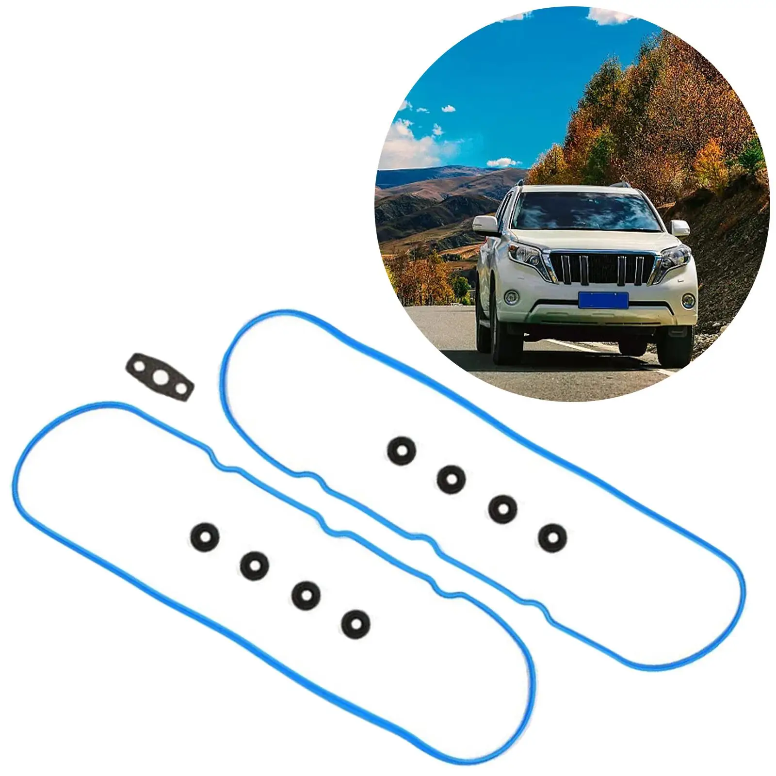 

Комплект прокладок для крышки 12637683, подходит для Chevy 1500 Z71 Base LS Ltz VS50504R