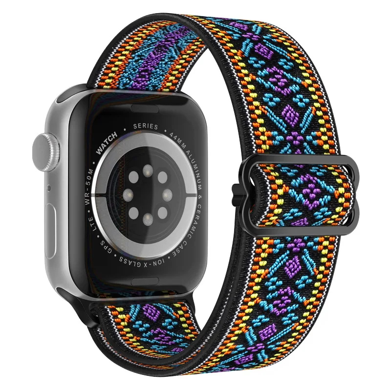 Elastic Silicone Solo Loop Watch Strap - Universal Fit
