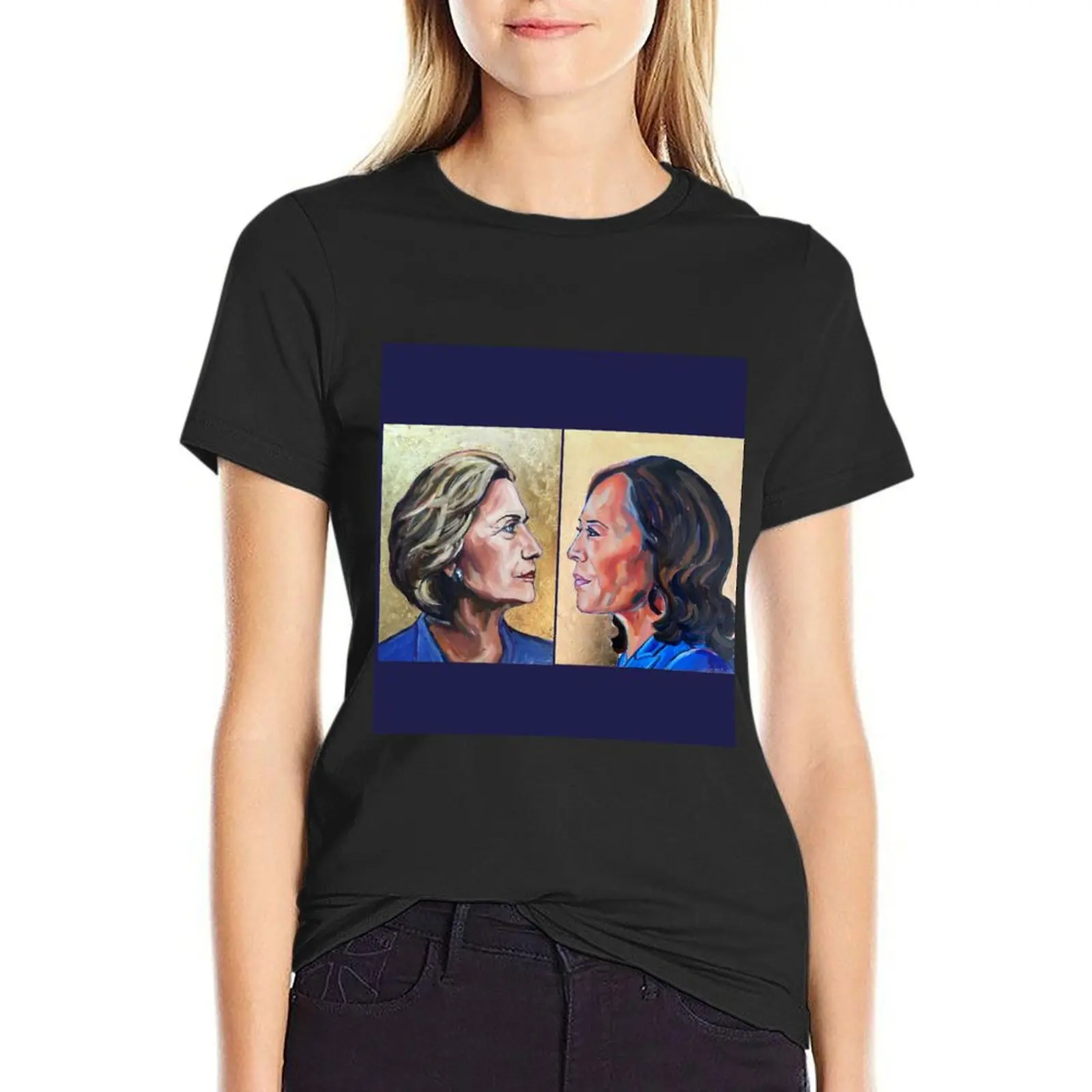 

Always With Her T-shirt vintage clothes shirts graphic tees aesthetic clothes Woman T-shirts