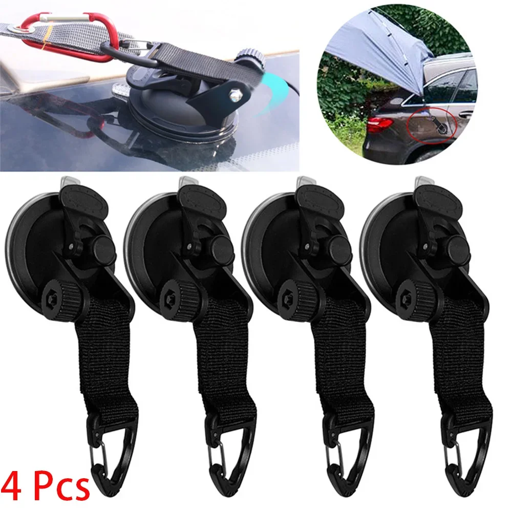 4-Piece Suction Cup Awning Anchors