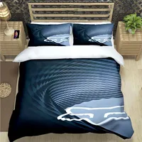 Ensembles de literie imprimés de rôle de dessin animé, ensemble de fournitures de lit, ensemble de couette pour adolescentes, dessin animé f-fox, double, simple, cadeau de luxe pour enfant 2