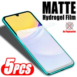Matte Hydrogel Screen Protector Film - 5 Pack - 5 Pieces (For Samsung A13 4G)