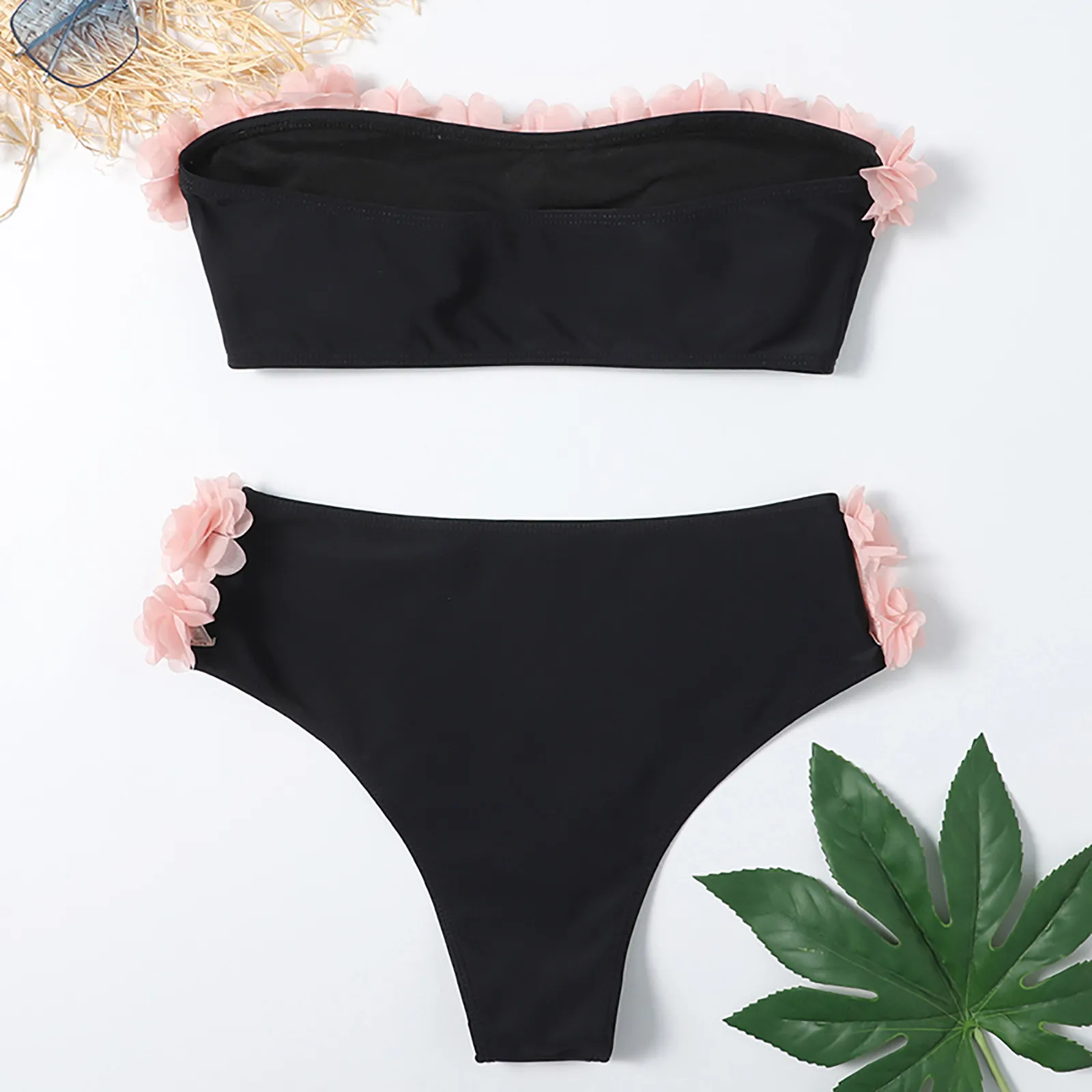 Sexy Split Bikinis Set One Piece Women Swimwear Push Up High Waist Bikinis Set  Swimsuit Women\'s Beach Bikinis Sexy Swimwears
