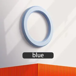 Universal Magnetic Ring Holder and Stand for Smartphones and Tablets (Blue)