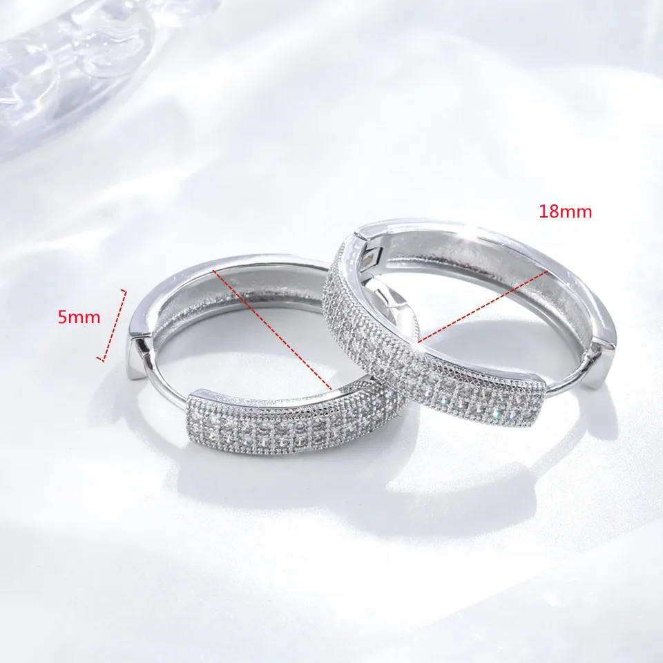 

Большие серьги Buyee из стерлингового серебра 925 пробы, Женская Драгоценная Свадебная бижутерия, серьги