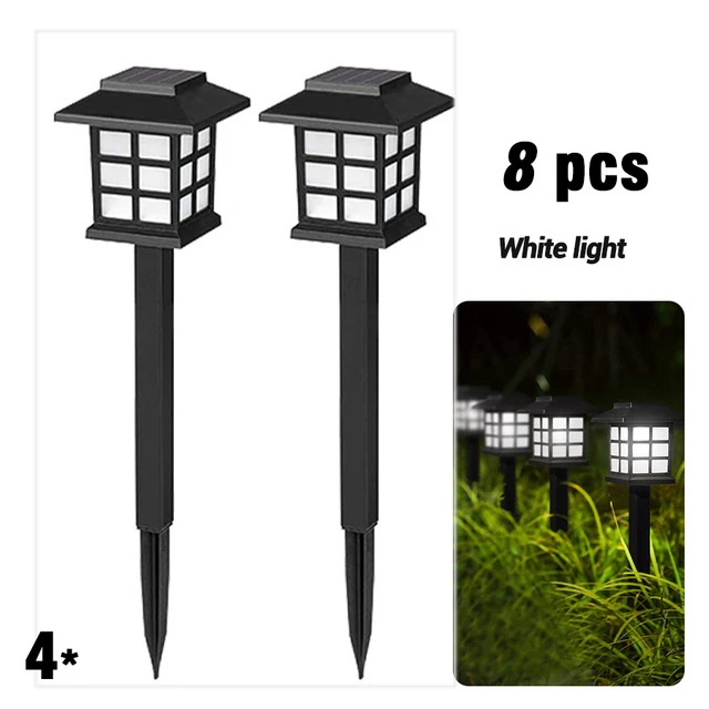 8pcs white light