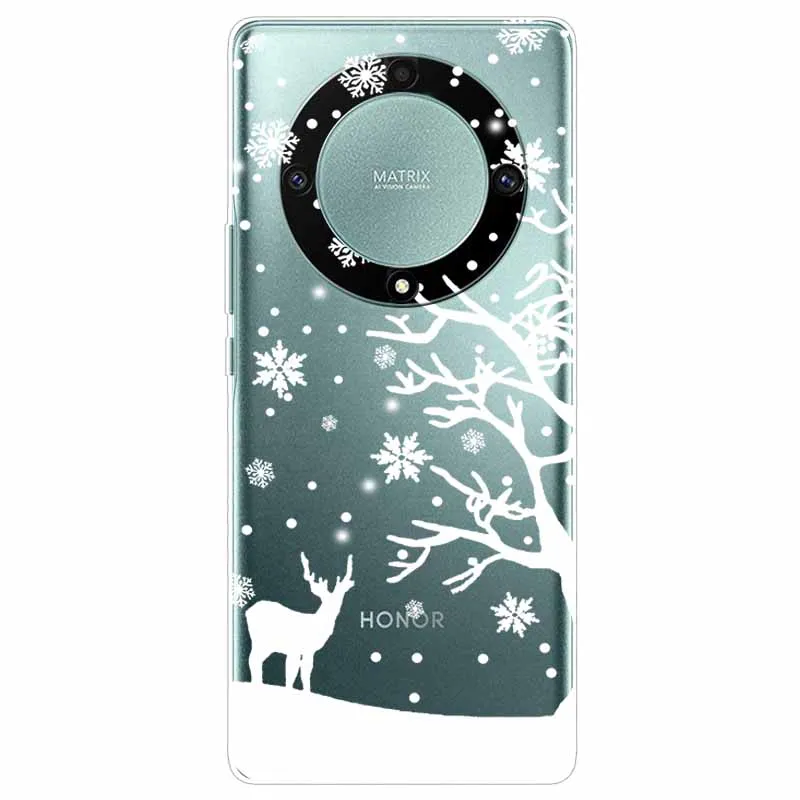 Transparent Cute Soft Silicone TPU Phone Case for Honor Magic 6 Lite 5G - Clear Protective Cover