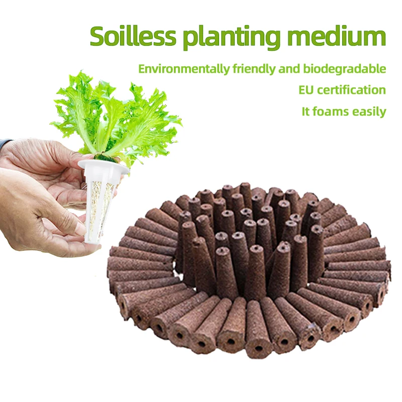 Used for plant root planting, seed germination replacement pods, growth kit, seedling block hydroponic indoor growth system kit