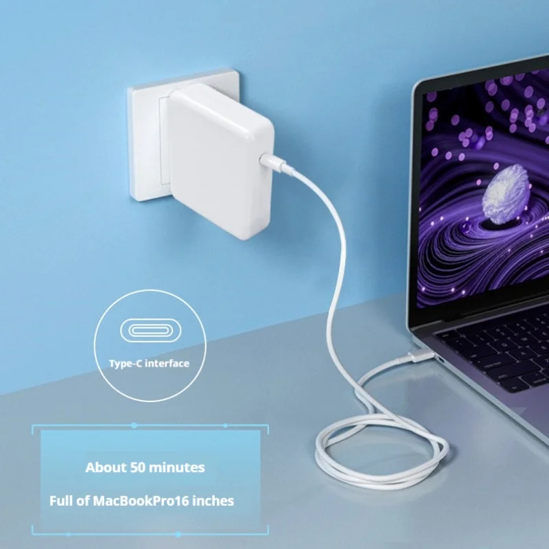 laptop charger 30W 61W 87W 96W USB C PD Charger Power Ac Adapter for MacBook Pro16 15 13 Inch New Air 13 Inch //2018 Works with Type C