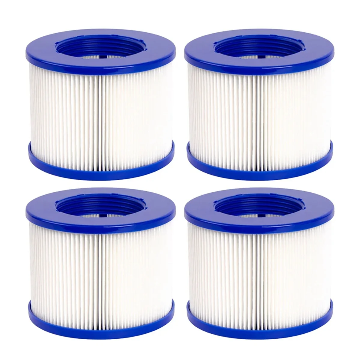 

4PCS Type VI Filter Spa Filter Cartridge for GYMAX SPA & Most Hot Tub, Massage Pool, Inflatable Pool, Swimming Pool