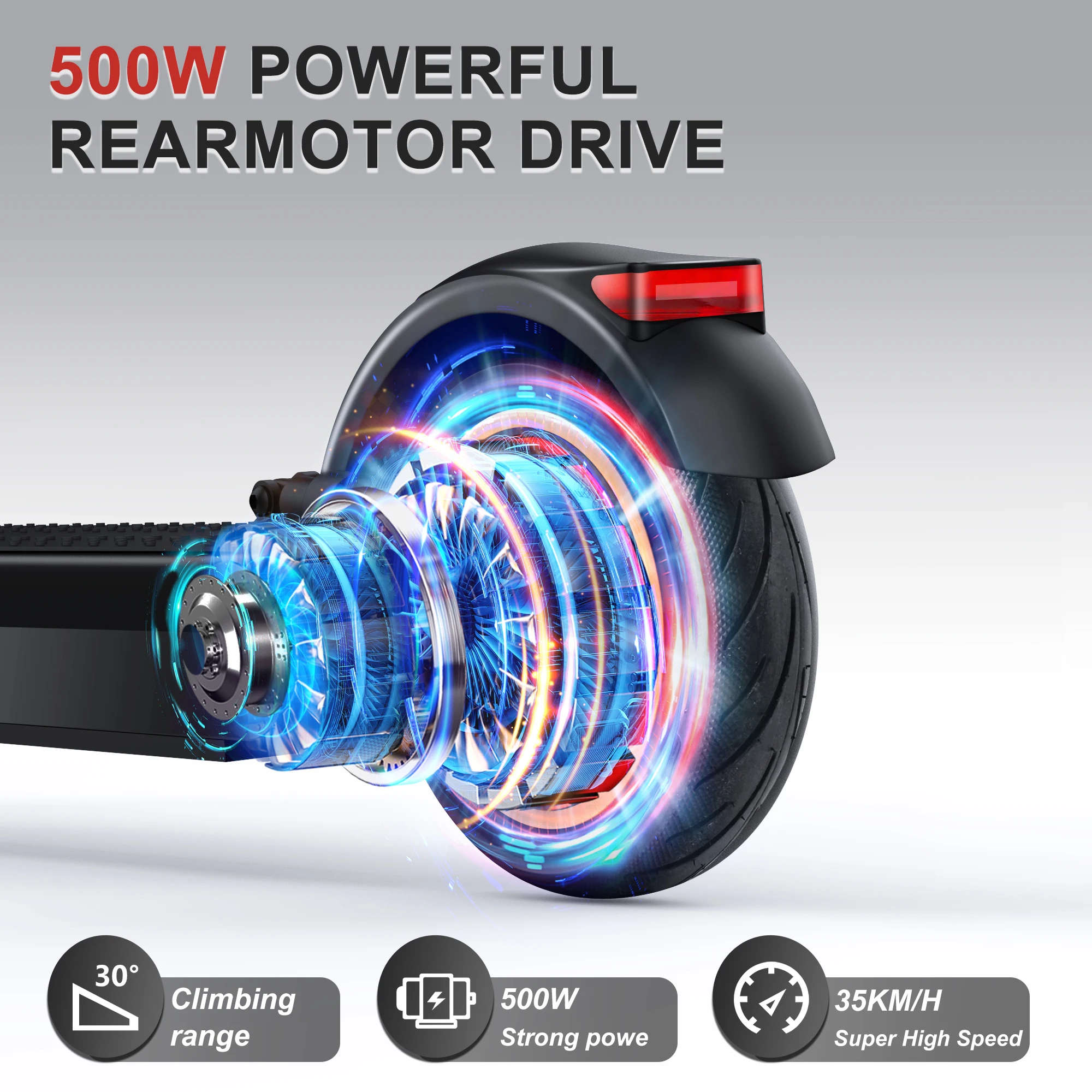 AOVOPRO New ESMAX Electric Scooter 500W 40km/h Adult APP Smart Scooter Shock-absorbing Anti-skid Folding Electric