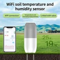 WiFi Soil Temperature & Humidity Sensor 2.4G Smart Soil Moisture Meter Tuya App Compatible For Garden Plant Flower Monitoring - Image 2