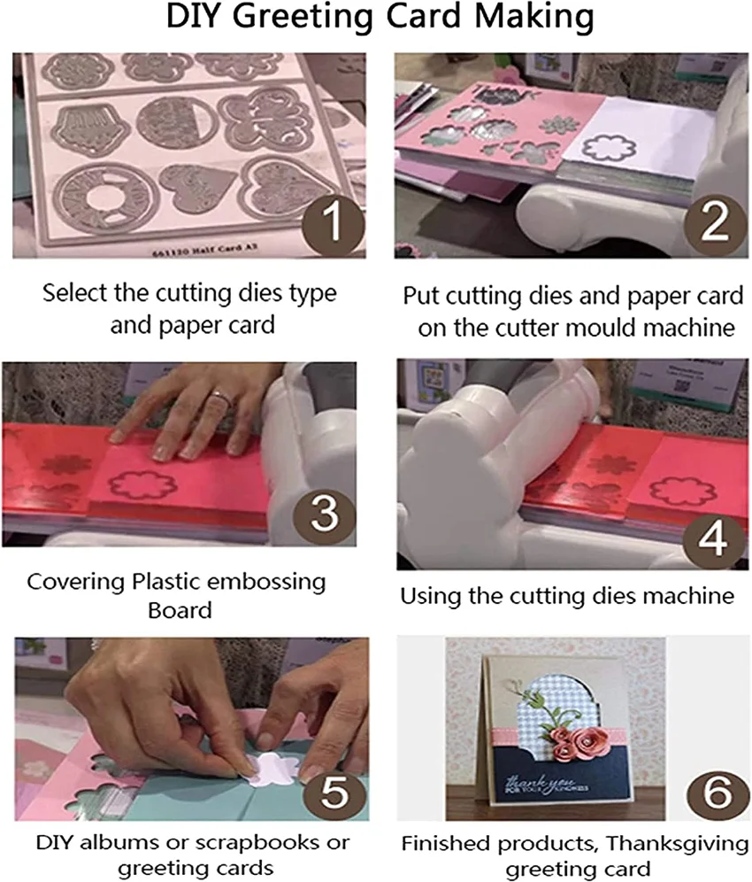 3 Fustelle Natalizie In Metallo Per Scrapbooking - Stencil Per Biglietti Auguri E Inviti Fai Da Te