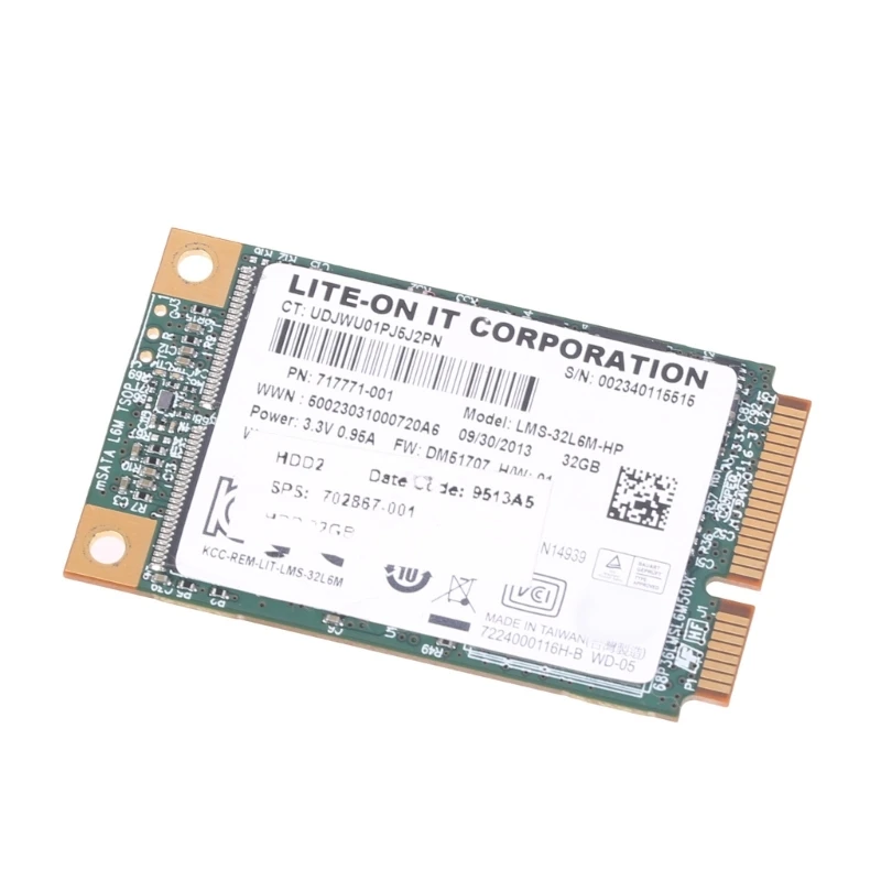 32GB Internal Disk MSATA Hard Reliable Data Transfer and Stability QXNF hard disk