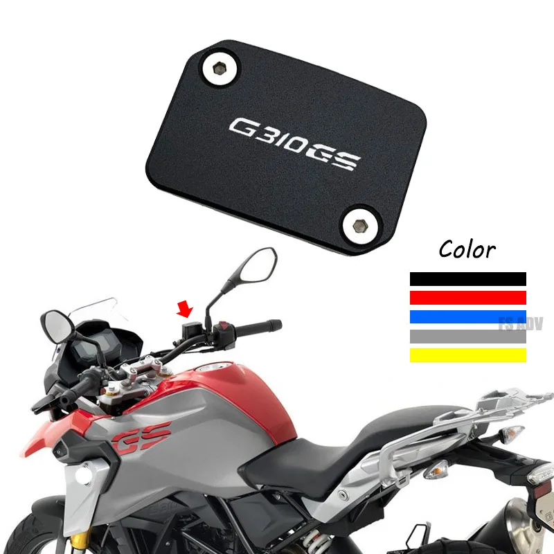 

2022 New Motorcycle CNC Front Brake Reservoir Fluid Tank Oil Cup Cover For BMW G310GS G310R G 310R 310GS G310 GS 2017-2022 2021
