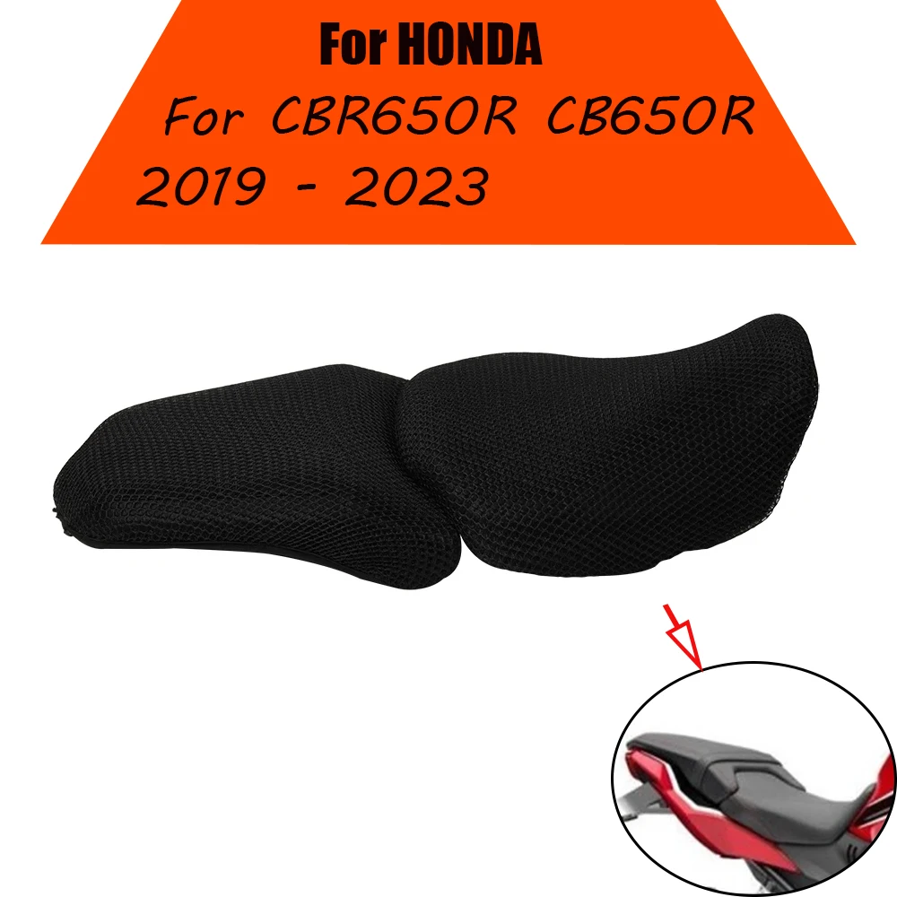 LYBH Housse De Siège De Moto Pour H&Onda CBR650R CB650R CBR 650 R CB