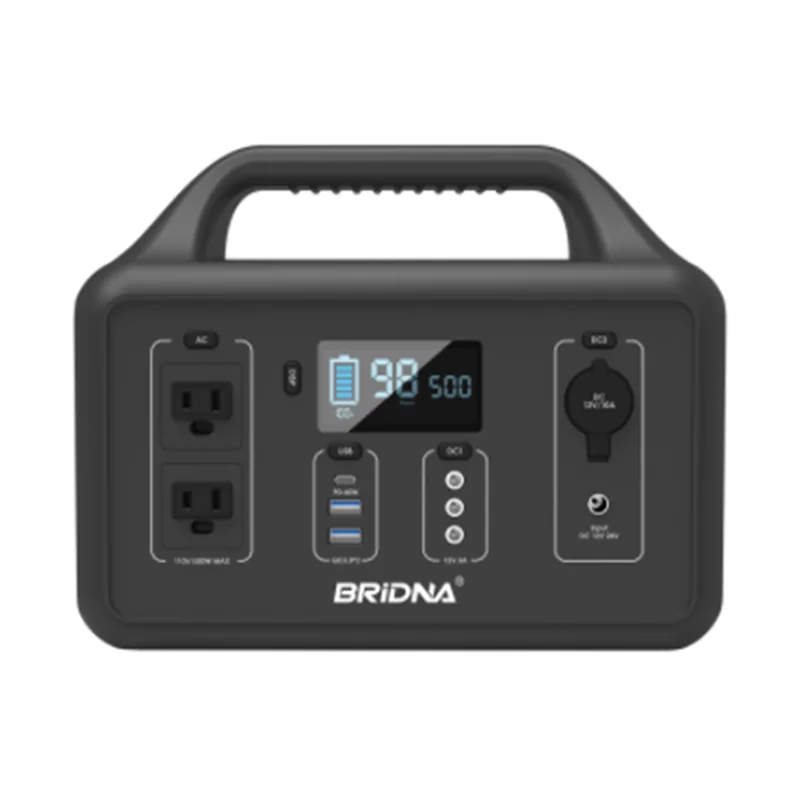 

Hot Selling 500w Energy Storage Outdoor Mobile Power Supply 220V/110V backup portable emergency power supply