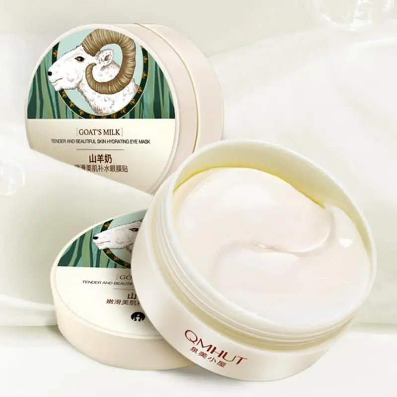 GoatMilkEyePatchesTenderSmoothSkinCareEyeMaskRemoving