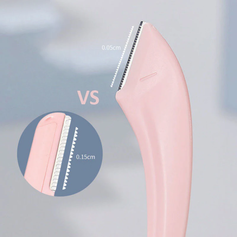 Accessories Eyebrow Trimming Knife Face Razor For Women Professional Eyebrow Scissors With Comb Brow Trimmer Scraper