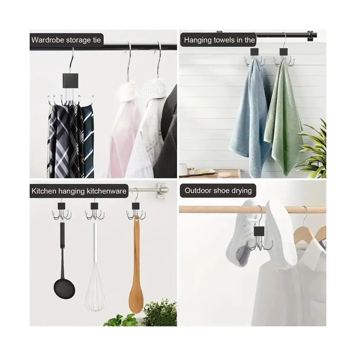 360° Rotating Clothes Hook 3