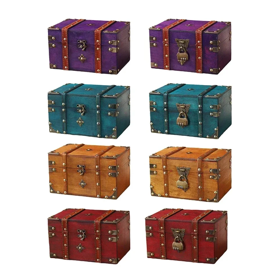 Wooden Treasure Chest An Antique Overflowing With Gold Coins And ...