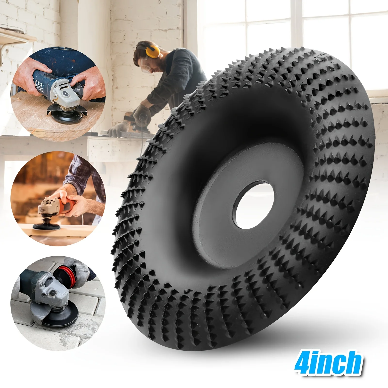 Quick-Shape Wood Grinder Wheel Transform Carve Sand Angle Grinder