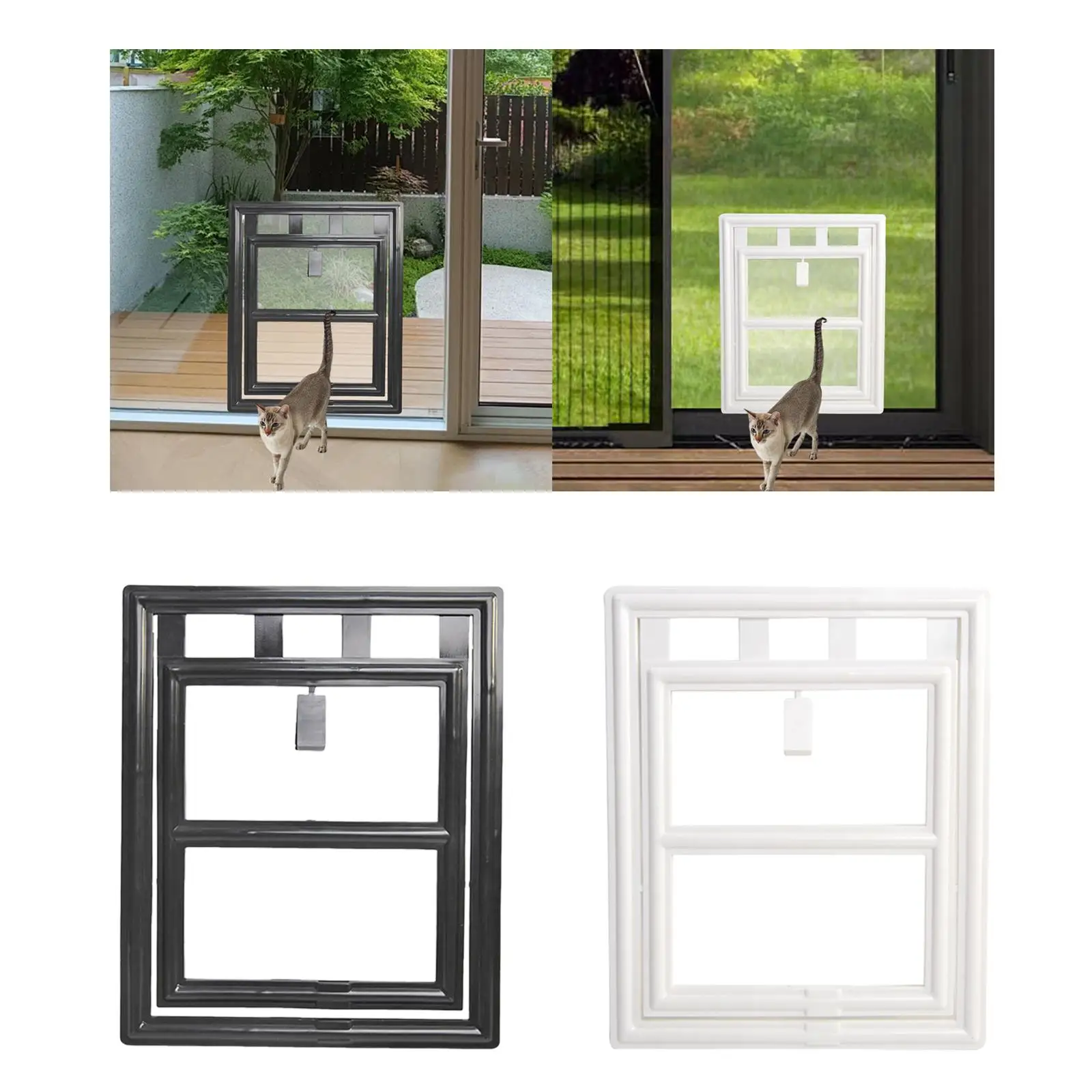 Compact Partition Mesh Pet Door Screen Easy Removal Heavy Duty Safety Door for Dogs and Cats Windows Compact Partition Mesh Pet Door Screen Easy Removal Heavy Duty Safety Door for Dogs and Cats Windows
