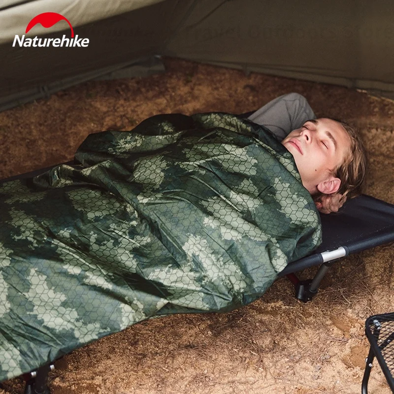 Naturehike LW180 Ultralight Envelope Sleeping Bags Spring Summer Cotton Tourist Hiking Waterproof Sleeping Bag Camping Equipment