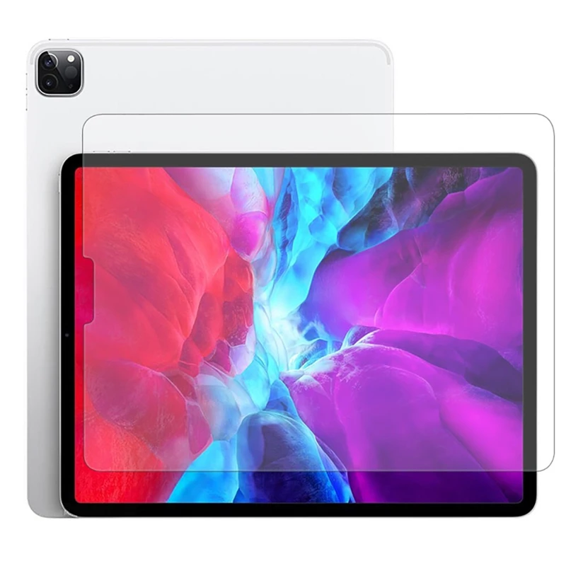 Per iPad Pro 11 2018 2020 2021 proteggi schermo in vetro temperato A2459 A2460 A1980 A1934 A1979 A2228 A2230 A2231 Tablet HD Film