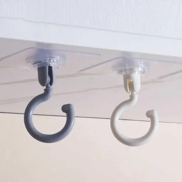 Kényelmes Falhorog Tiszta Erős Rakomány Csapágy Sálak Kézitáska Ruházati Kabát Nem Fúró Mennyezeti Horog Fürdőszoba Kellékek - Image 4