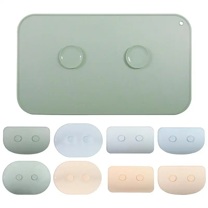 

Pet Drinking Bowl Mat Silicone Bowl Mat For Drinking And Eating Foldable And Lightweight Pet Feeding Tool For Cats Dogs And